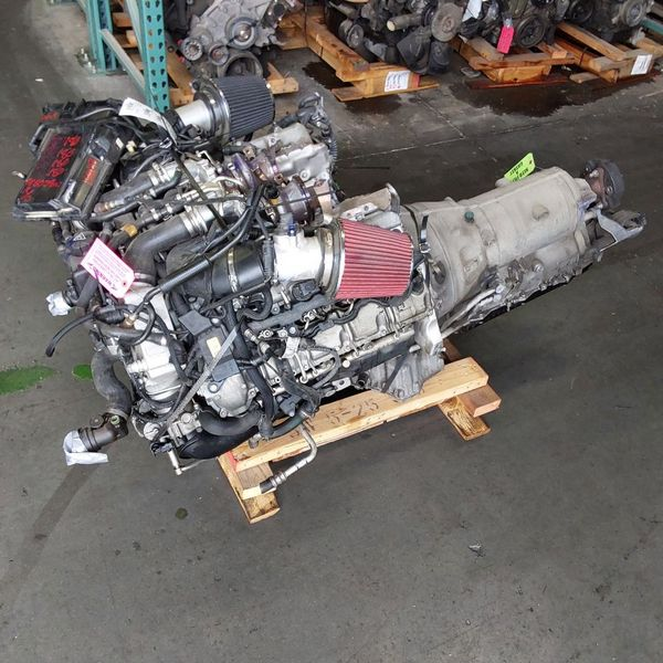 2012 Bmw 550i 4.4l Twin Turbo Rwd Used engine 2